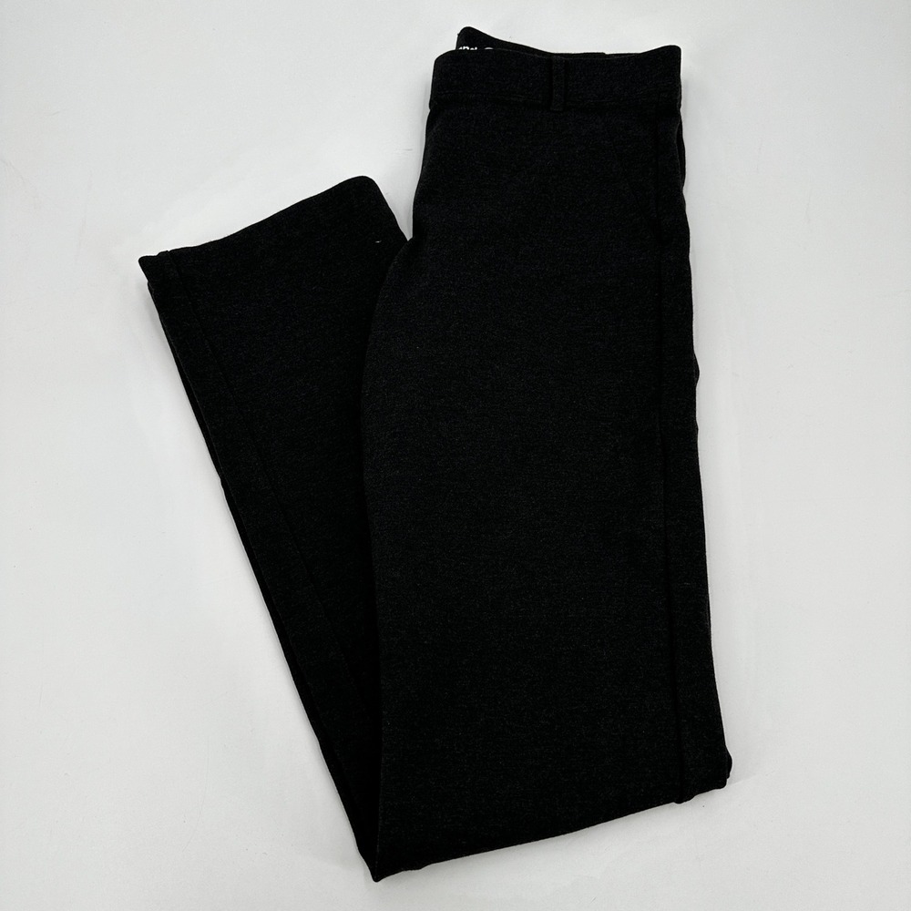 Betabrand Womens Gray Bootcut Dress Pants Size M Long
